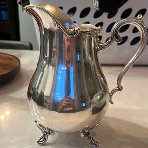Silver-Plated Pitcher